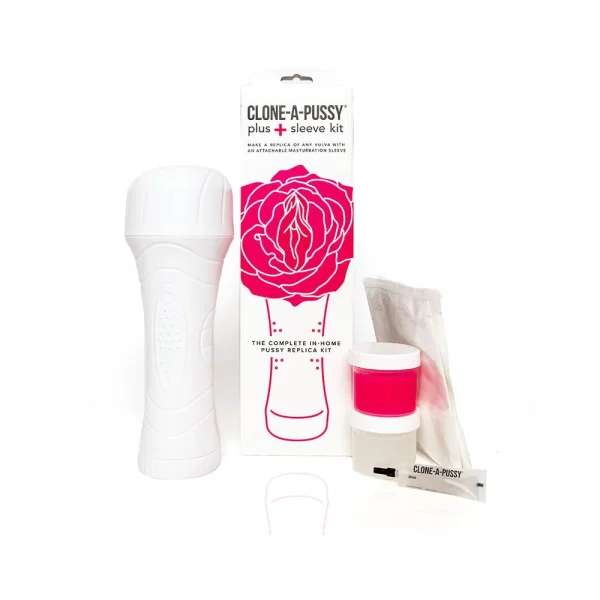 Clone-a-pussy With Sleeve Kit Hot Pink