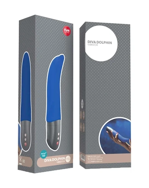 Diva Dolphin - Blue - 7.6 Inch