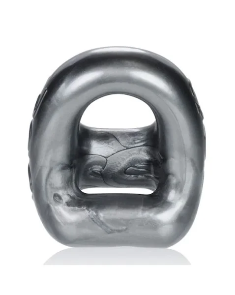 360 Cockring And Ballsling - Gunmetal