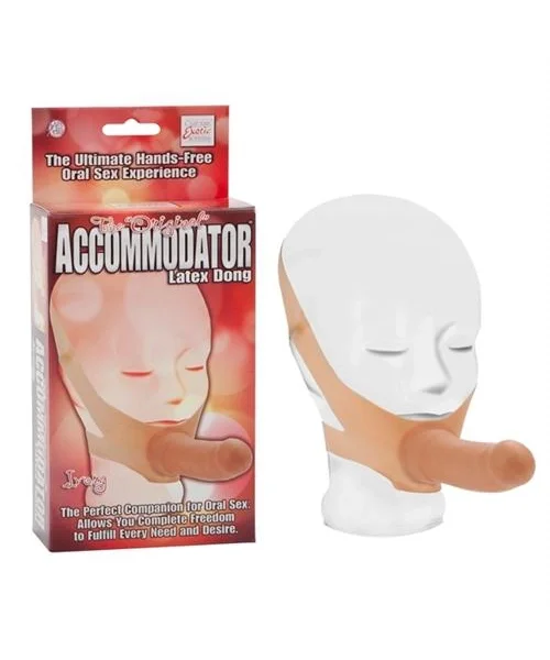 The Original Accommodator Latex Dong - Ivory