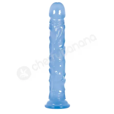 Adam Eve Blue Tall Boy Dildo