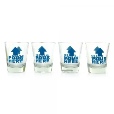 In Case Of Emergency Shot Glass Set 4 Each