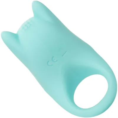 Silicone Rechargeable Dual Exciter Enhancer Vibrating Cock Ring By CalExotics