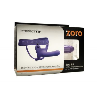 Zoro 5 5 Purple Strap On
