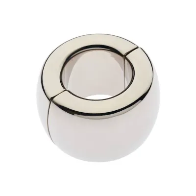 Kink Range Stainless Steel Magnetic Ball Stretcher 35mm Silver Medium