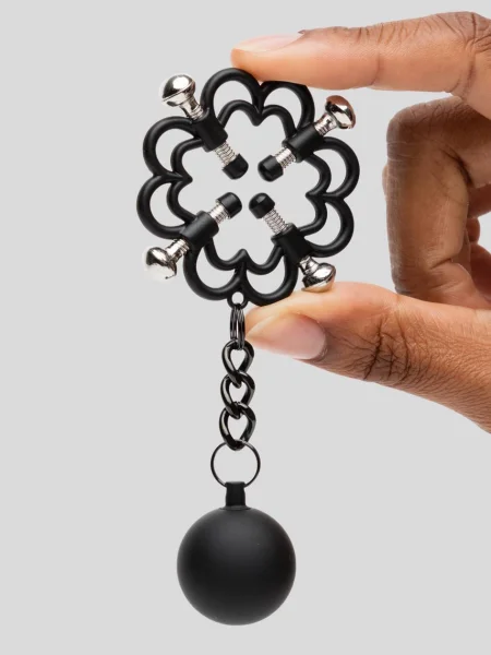 Calexotics 4-Point Adjustable Weighted Nipple Press