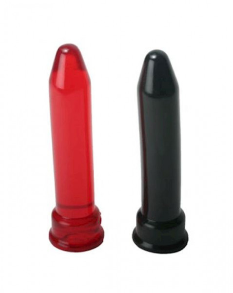 Smooth Tool Dildo - Red - 7 Inch