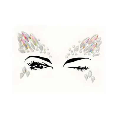 Arista Adhesive Face Jewels Sticker 6pk