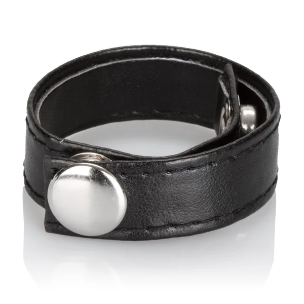 Leather Black 3-Snap Ring — image 12 of 12
