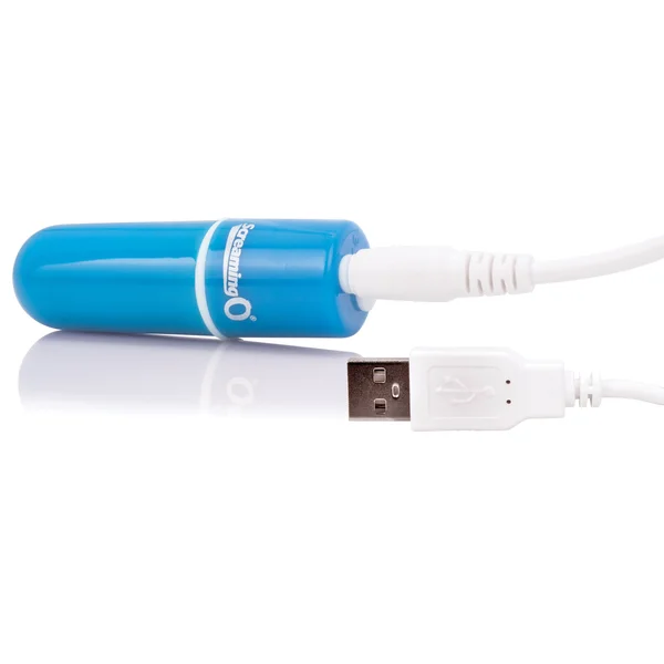 Charged Vooom Rechargeable Bullet Vibe - Blue — image 18 of 19