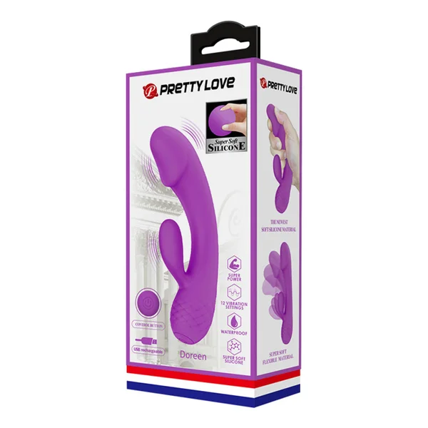 Pretty Love Doreen Rechargeable G-Spot Rabbit Vibrator — image 10 of 10