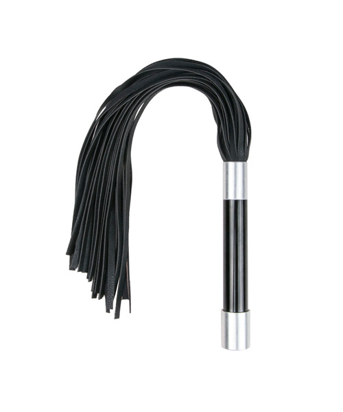 Long Flogger With Metal Grip