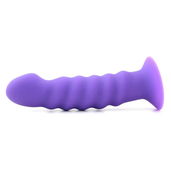 Maia Kendall Silicone Suction Cup Dildo - Purple