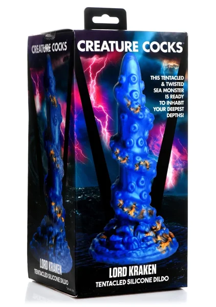 Lord Kraken 8.3" Silicone Suction Cup Dildo By Creature Cocks