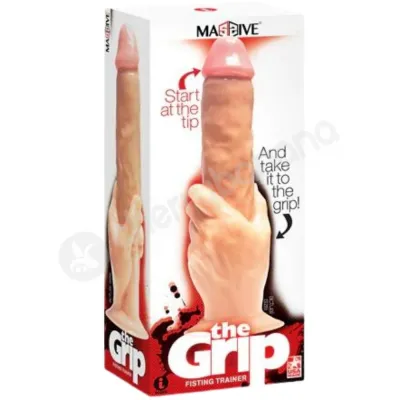Massive The Grip Cock In Hand Thick Penis Shaft Fisting Dildo