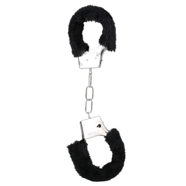 Furry Handcuffs in a Bag