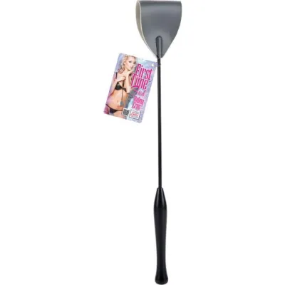 First Time Fetish Riding Crop Grey 16 5 Inch