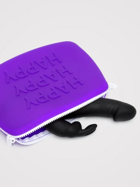 Happy Rabbit HAPPY Large Silicone Zip Storage Case 