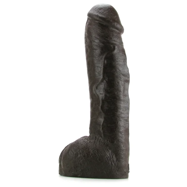 Doc Johnson Vac-U-Lock Realistic Hung 12" Cock - Chocolate