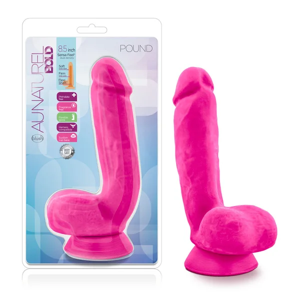 Au Natural - Bold - Pound - 8.5 Inch Dildo - Pink — image 17 of 17