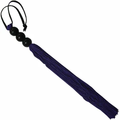 Sex Mischief 10 Silicone Whip by Sportsheets Purple