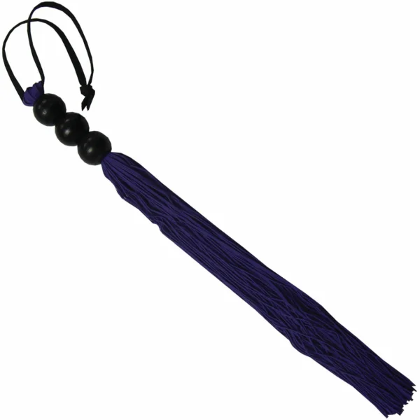 Sex & Mischief 10" Silicone Whip by Sportsheets - Purple