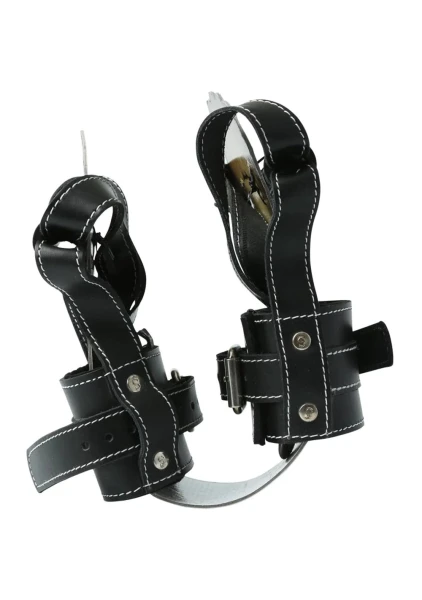 Edge Leather Hand Grip Wrist Cuffs by Sportsheets — image 8 of 10