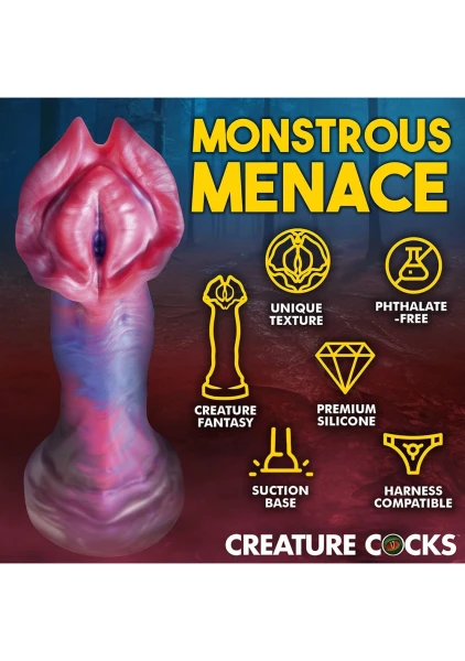 Demogorgon 9" Silicone Suction Cup Dildo By Creature Cocks