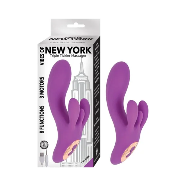 Vibes Of New York Triple Tickler Massager