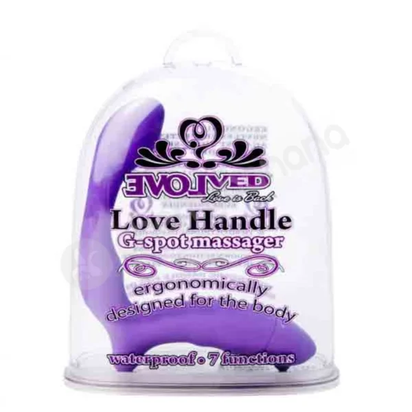 Love Handle Purple G-spot Massager