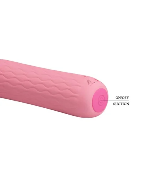 Ford Rechargeable Clitoral Sucker - Pink - 4.5 Inch