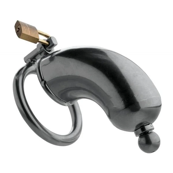 Armor Chastity Cage with Removable Urethral Insert — image 4 of 9