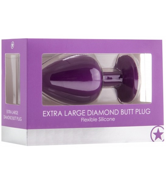 Extra Large Diamond Butt Plug