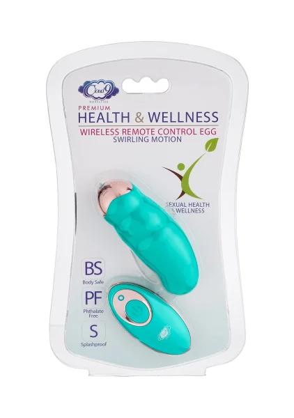 Health and Wellness Wireless Remote Control Egg -  Swirling Motion