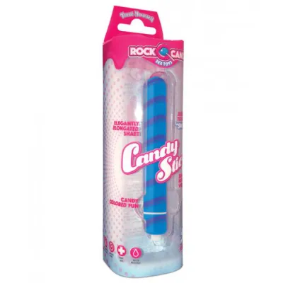 Rock Candy Stick Vibrator Blue