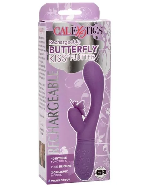 Rechargeable Butterfly Kiss Flutter - Purple