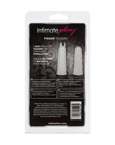 Finger Teasers - Clear - 3 Inch