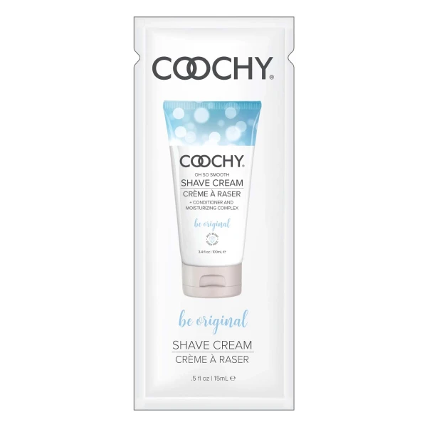 Coochy Shave Cream - Be Original - 15 ml Foils 24 Count Display — image 6 of 10