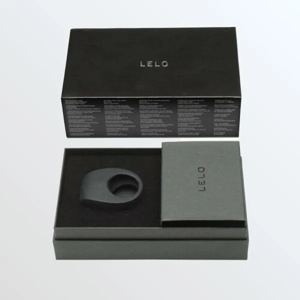 LELO Tor 2 Vibrating Waterproof Cock Ring for Couples - Black