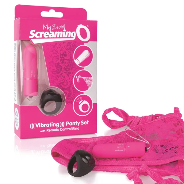 My Secret Screaming O Vibrating Panty Set - Pink - Each — image 14 of 16