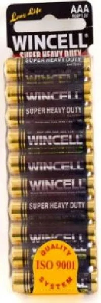 Wincell Super Heavy Duty AAA Shrink 10Pk Battery — image 3 of 3