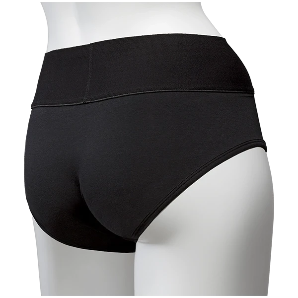 Vac-U-Lock Panty Harn w/Plg Briefs S/M