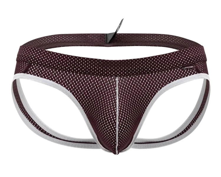 Sport Mesh Sport Jock - Small-medium -  Burgundy