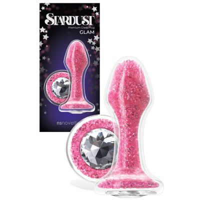 nsnovelties Swarovski Crystal Glass 3 7 Butt Plug