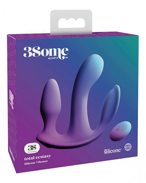 3some Total Ecstasy - 4.1 Inch