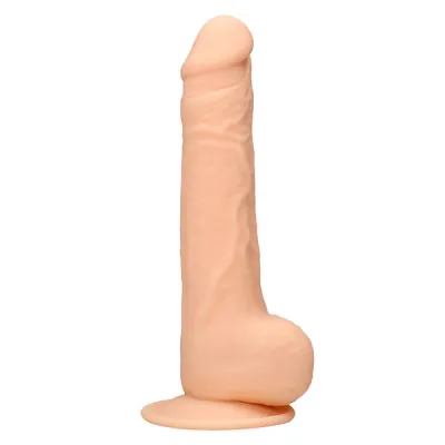 RealRock 9 inch Dual Density Dildo with Balls