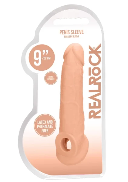 RealRock Penis Sleeve - 9"