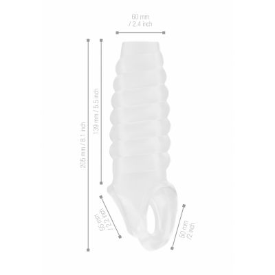 No 21 Dong Extension Transparent Penis Sleeve