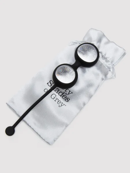 Fifty Shades of Grey Inner Goddess Glass Pleasure Balls 2.7oz