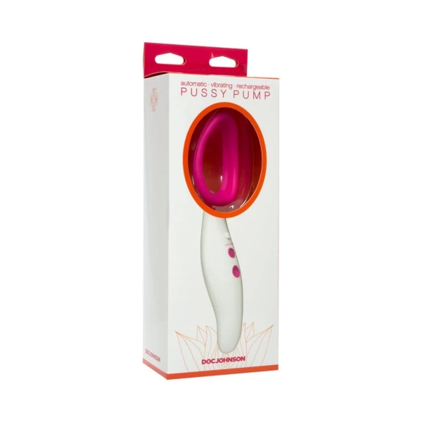 Kink Pumped Vibrating Vagina Pump Black